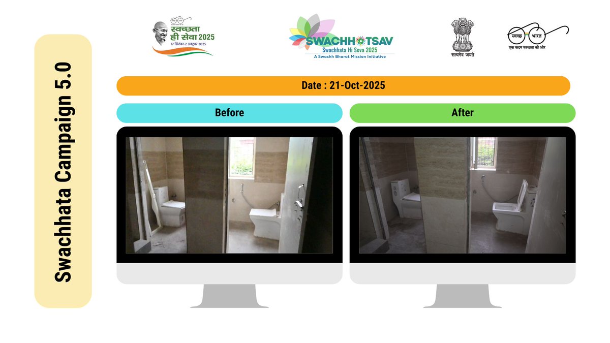 SLUSIindia's tweet photo. SLUSI participation in "Special Campaign 5.0"
@AgriGoI
#SwachhBharatMission #specialcampaign5 #SwachhataHiSeva2025 https://t.co/kSBqDM2KjK