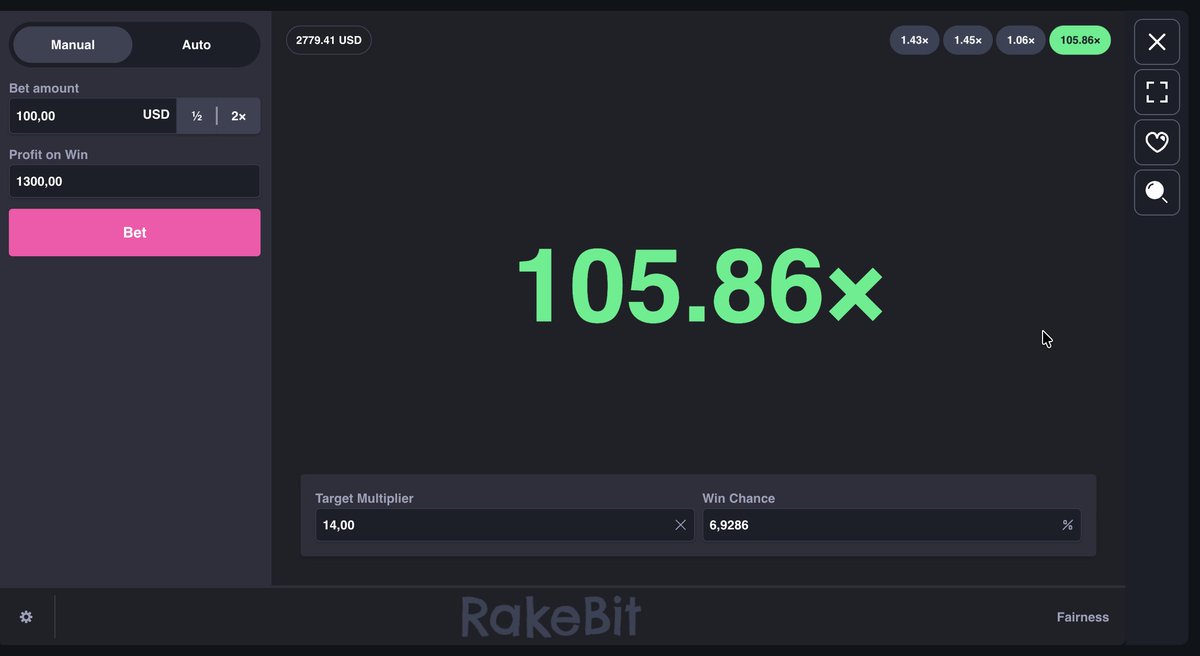 VIPGangBets's tweet image. Thanks @rakebitcom , cya laterrr