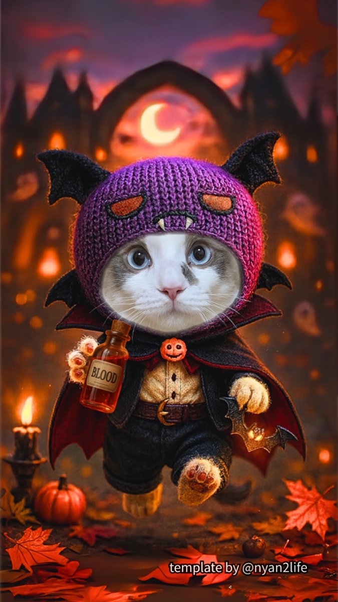 みんにゃ〜😻😻
ニャロウィンぱーりーの動画発表にゃよ〜😽😽💕💕
見て見て〜🤗🤗💓💓
ついでに僕達もニャロウィンしちゃったにゃよ〜🤭🤭💓💓
＃おで部ニャロウィンぱーりー