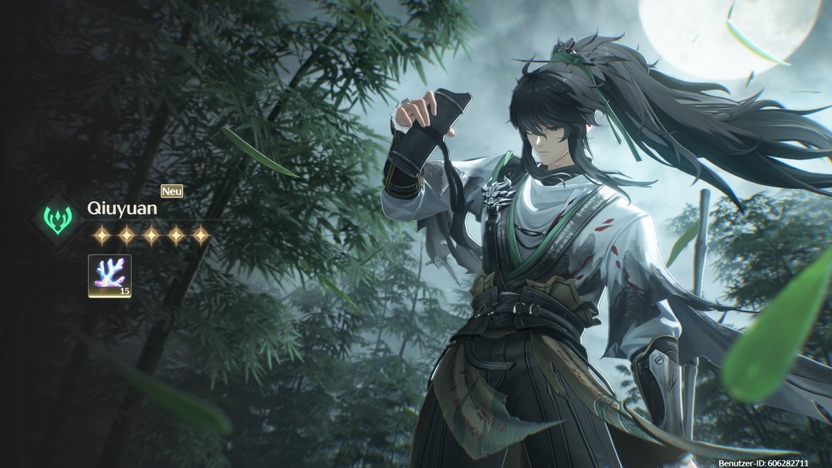 #WutheringWaves 
#Qiuyuan 
Kind of dont want to brag but have to.... first 10 pulls f2p
lets go for my girl zani next