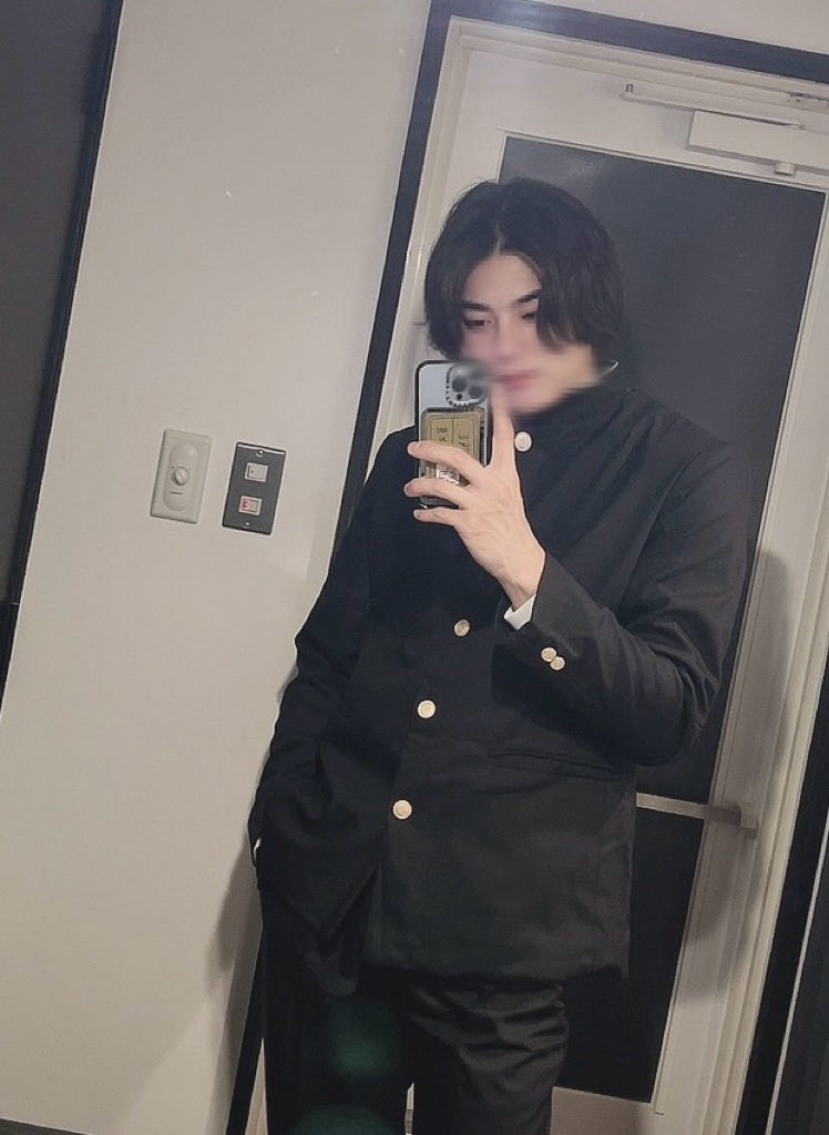 中学は学ランでした。

#制服コスプレ