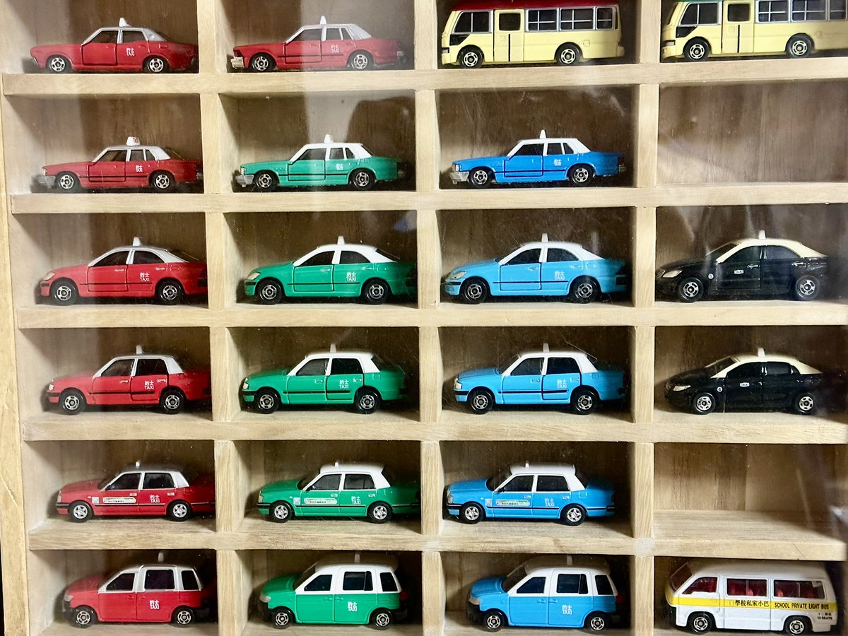 Tomica Hong Kong Taxi, City Bus and Macau Taxi #tomica