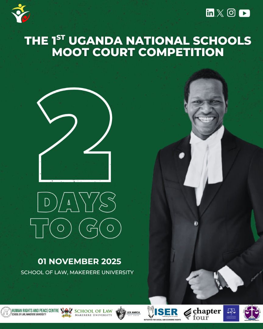 The 1st Uganda National Schools Moot Court Competition is happening tomorrow at the Might School of Law, Makerere University. It's going to boil uncovered with young minds coming together to play their part in advancing the  rule of law in Uganda 
#NationalSchoolsMoot2025