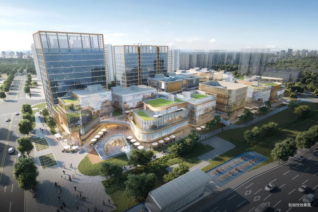 LinpingStyle's tweet image. 🌆A new Park-TOD #complex is set to open soon in #Linping, spanning a total construction area of approximately 220,000 square meters. It will combine headquarters offices, Grade A office towers, vibrant commercial spaces, and branded hotels.