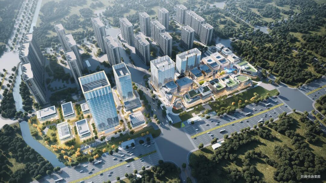 LinpingStyle's tweet image. 🌆A new Park-TOD #complex is set to open soon in #Linping, spanning a total construction area of approximately 220,000 square meters. It will combine headquarters offices, Grade A office towers, vibrant commercial spaces, and branded hotels.