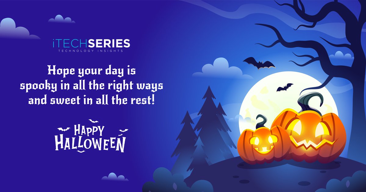 iTechSeries's tweet image. No tricks, just treats! This #Halloween, may your marketing campaigns be more treat than trick! Wishing everyone a spooktacular day filled with fun, frights, and festive delights.

Stay Tuned: itechseries.com

#Halloween2025 #HappyHalloween