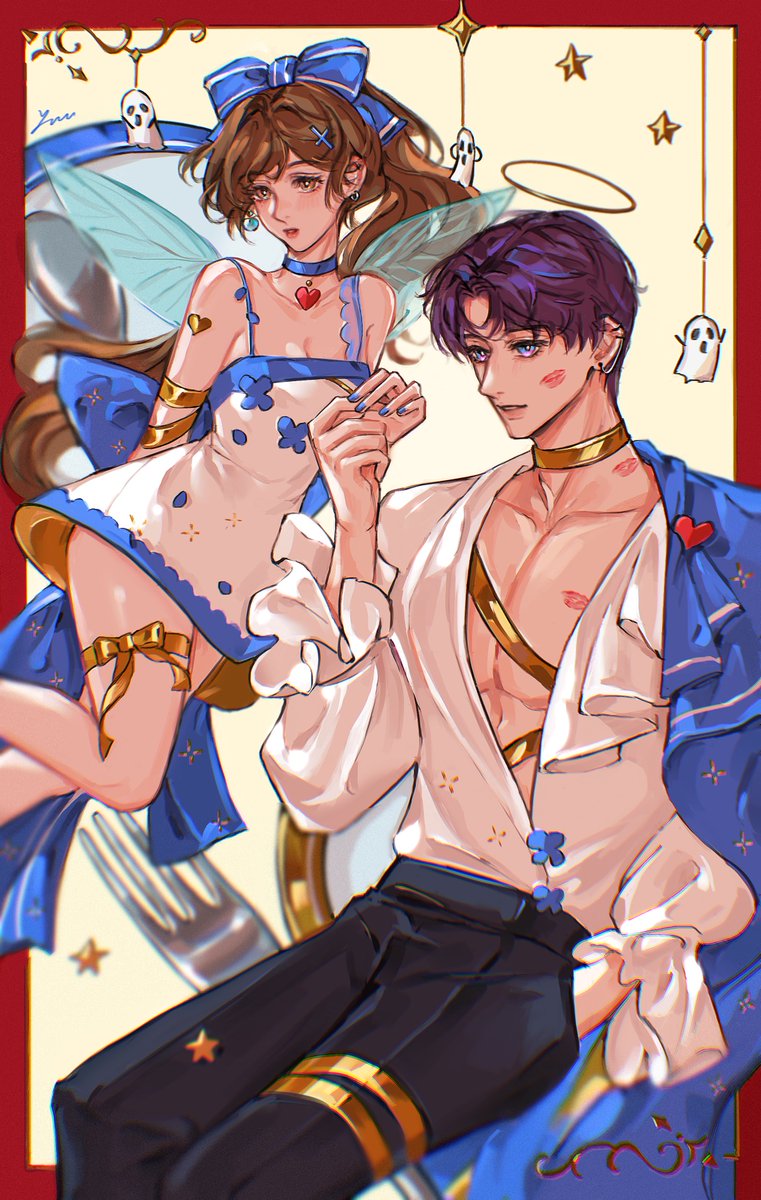 yidou12's tweet photo. #LoveandDeepspace #恋と深空 #Rafayel #祁煜 
🍽️👻 https://t.co/lrgo8u0MwR