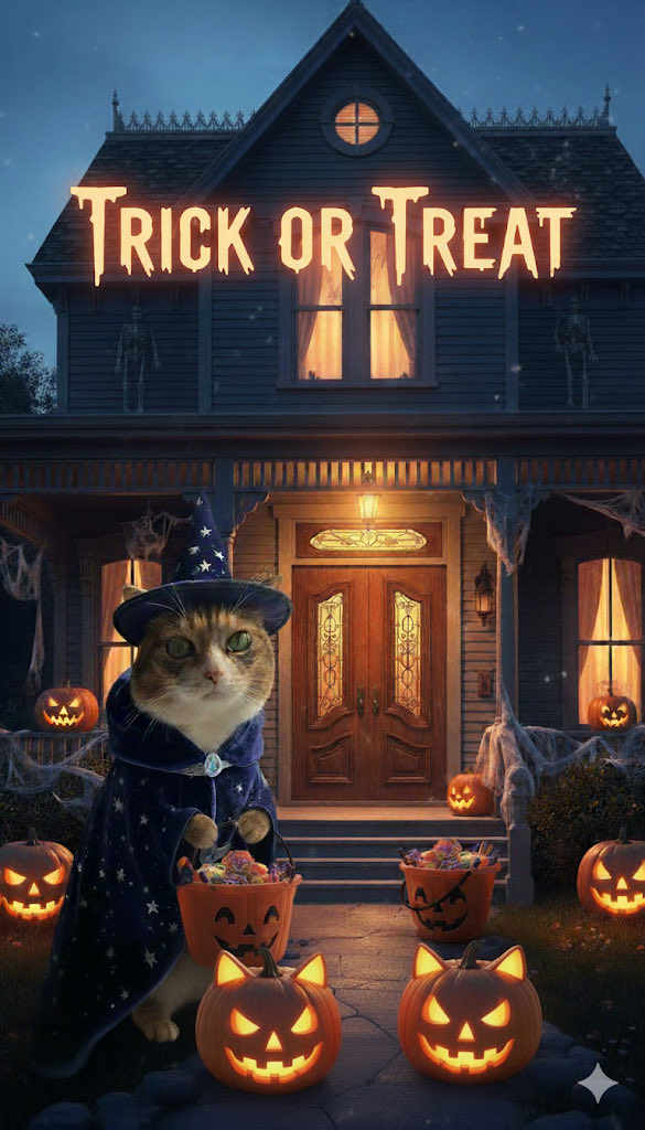 ハッピーハロウィン👻🎃

#ハロウィン
#おかしよりちゅーる