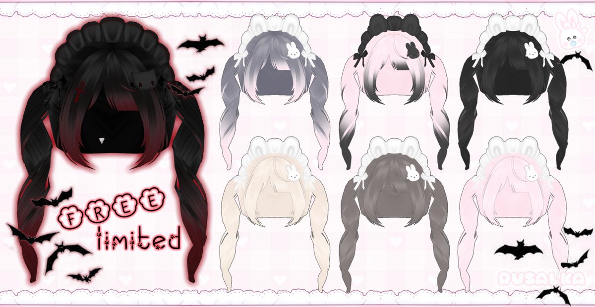 pwupei's tweet image. Happy Halloween!👻♡
Releasing my first Free UGC Limited Item &amp; new hairs in celebration of Halloween &lt;3
𝅄࿚ ︶ ⠀♱⠀ ︶࿙𝅄
I'll put code in my group!
Free Ugc Requirements:
♡ Join roblox.com/communities/38…
♡ Follow roblox.com/users/68997592…
𝅄࿚ ︶ ⠀♱⠀ ︶࿙𝅄
#RobloxUGCLimited