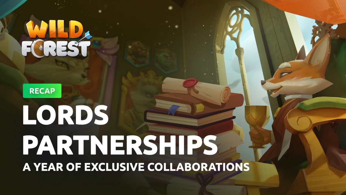 🤝 Lords Partnerships Recap: One Year of Exclusive Collaborations

Being a Lord in Wild Forest means much more than in-game perks — it’s access to an exclusive network of partnerships, whitelists, and NFT collabs across the Web3 gaming world.

Over the past year, Lords received: