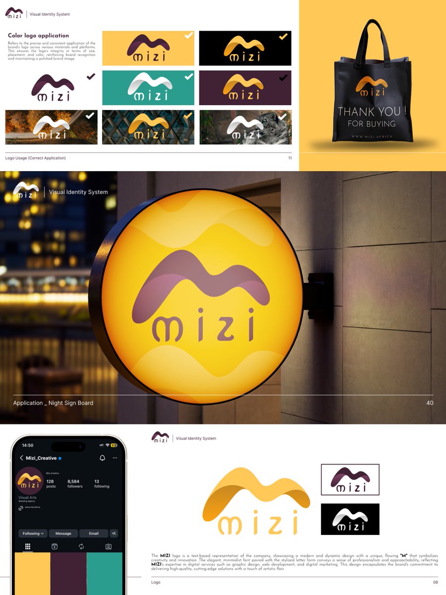 Mufasa_December's tweet photo. I just created a stunning Brand Guideline for Mizi Creative Ltd — take a look and let me know what you think! 👇

🎨 Check out the full Brand Guideline presentation here:
https://t.co/q9p1j6xGjh https://t.co/9nZagVfiN3