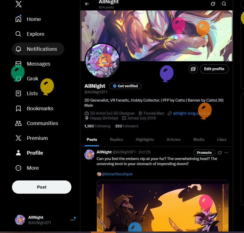 AllNight tweet media