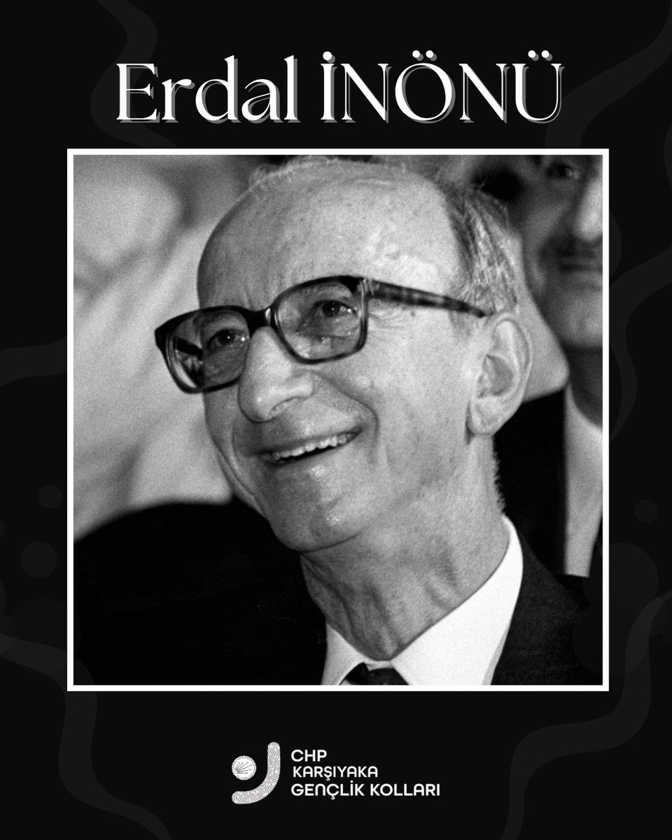 Bilimin ışığını siyasete taşıyan, mütevazılığıyla gönüllerde yer eden değerli devlet adamı Erdal İnönü’yü ölüm yıldönümünde rahmet, saygı ve özlemle anıyoruz.
Bilime, demokrasiye ve insana olan inancıyla hatırlıyoruz.
Değerleri ve örnek kişiliği, daima hatırlanmaya devam edecek.