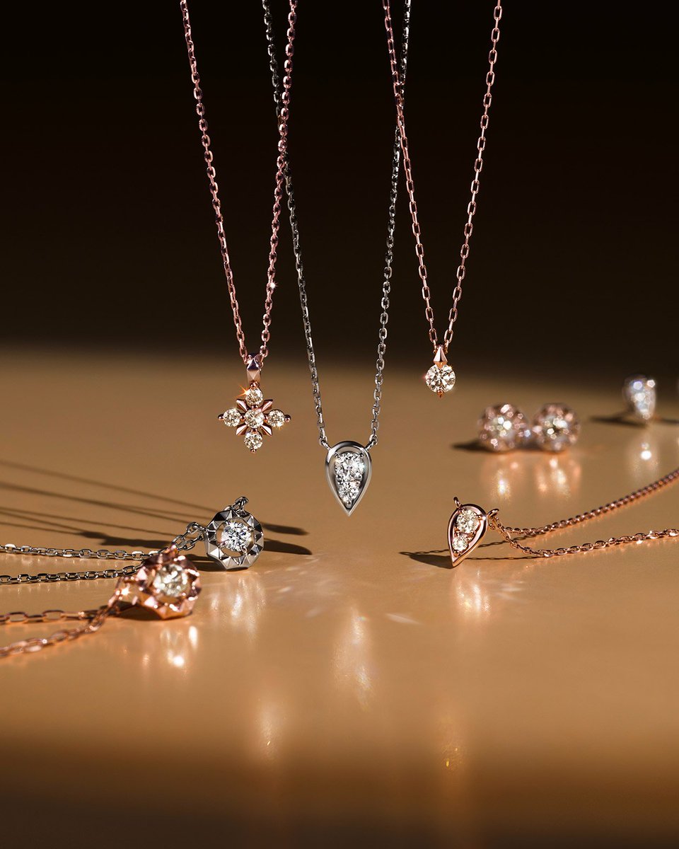 【半額以下！】スタージュエリー雑誌掲載⭐️ネックレス・美品・希少 BRIGHTEST STAR DIAMOND NECKLACE(M)(1ZN0997)K18 ネックレス