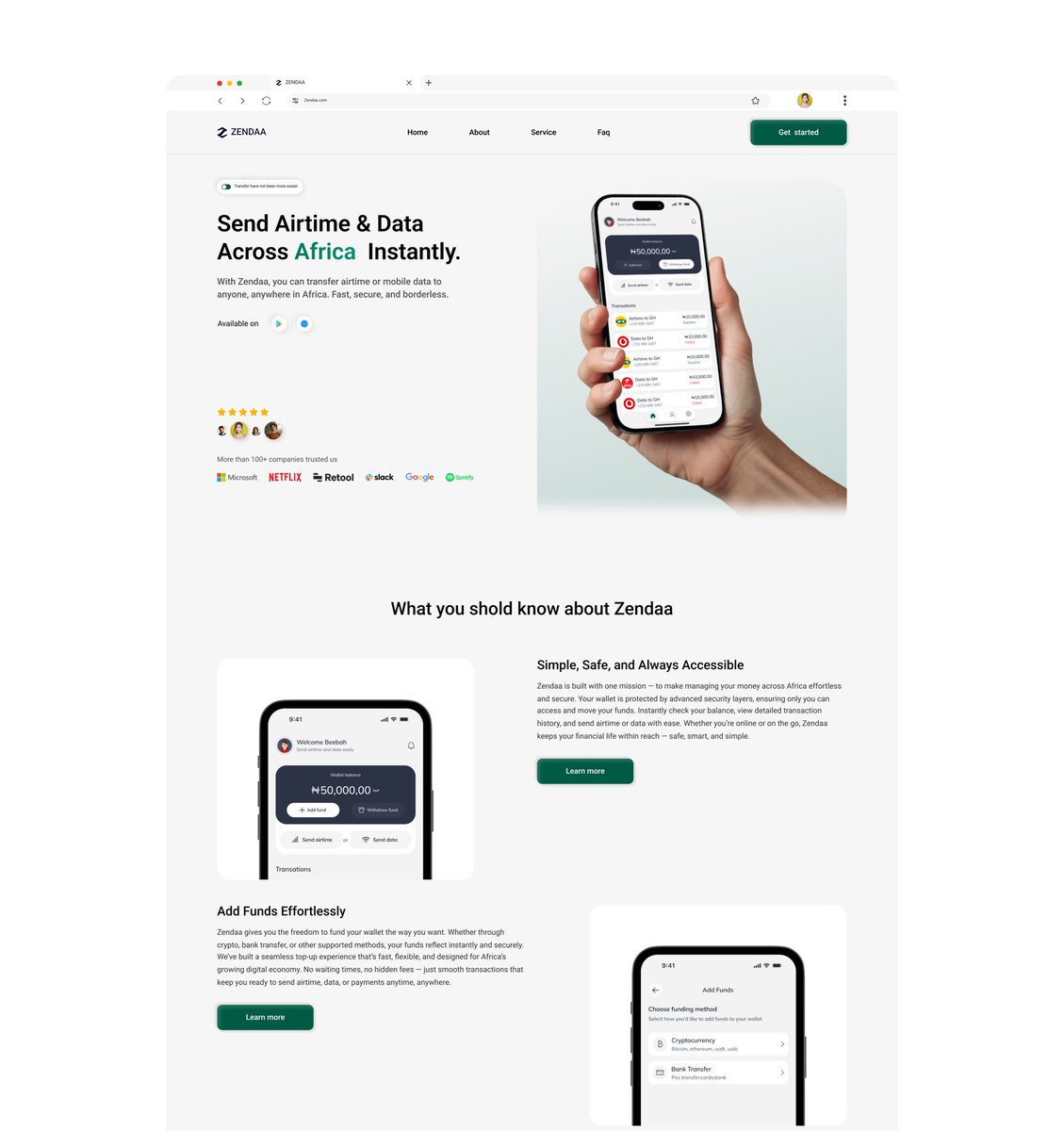 Only_Beebah's tweet image. Zendaa is my idea. I was out of data that evening, reminiscing on how my siblings in Nigeria always take care of my data. Then the idea came to me, what if I design an app that allows data transfer across African countries? That was how I came up with Zendaa.
#uiux