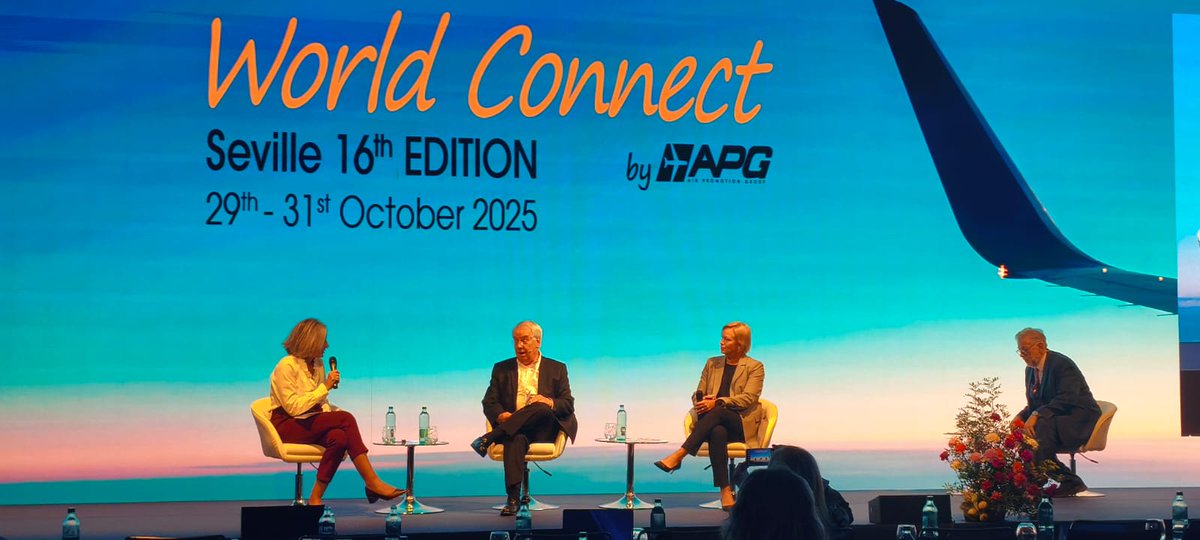 APG_Network's tweet image. How does communication differ between American and European airlines?
Exploring how culture shapes messaging — and how it lands across global audiences.
With Marc Rochet moderating Montserrat Barriga (ERA) and Faye Malarkey Black (RAA).
#WorldConnect #APGWC2025