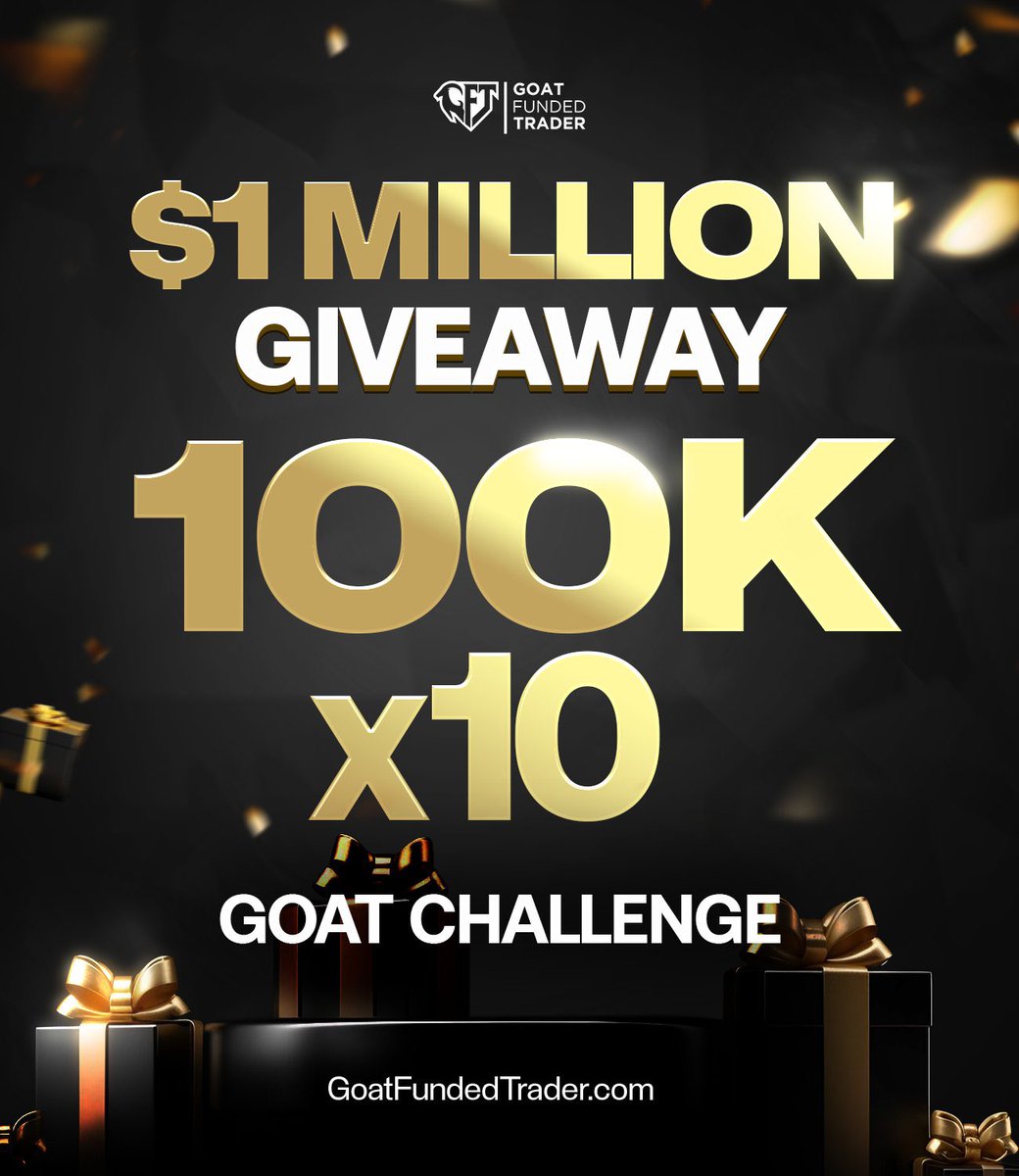 📢🚨$1 MILLION GIVEAWAY🚨📢

They HACKED our main X account but they can’t hack our community

While we fight to get it back, we’ve built this new home for our traders 🔥

In October..

GFT nears $1 MILLION in payouts in a month

bringing us to more than $12 MILLION total paid to