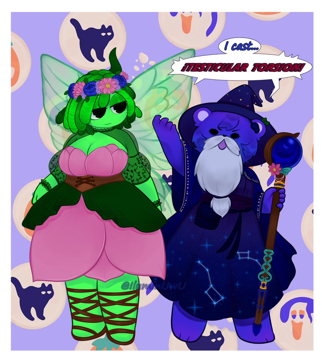 Happy Halloween 👻 ✨💚x💙✨

#sprunki #sprunkioc #sprunkivineria #BlueGarden