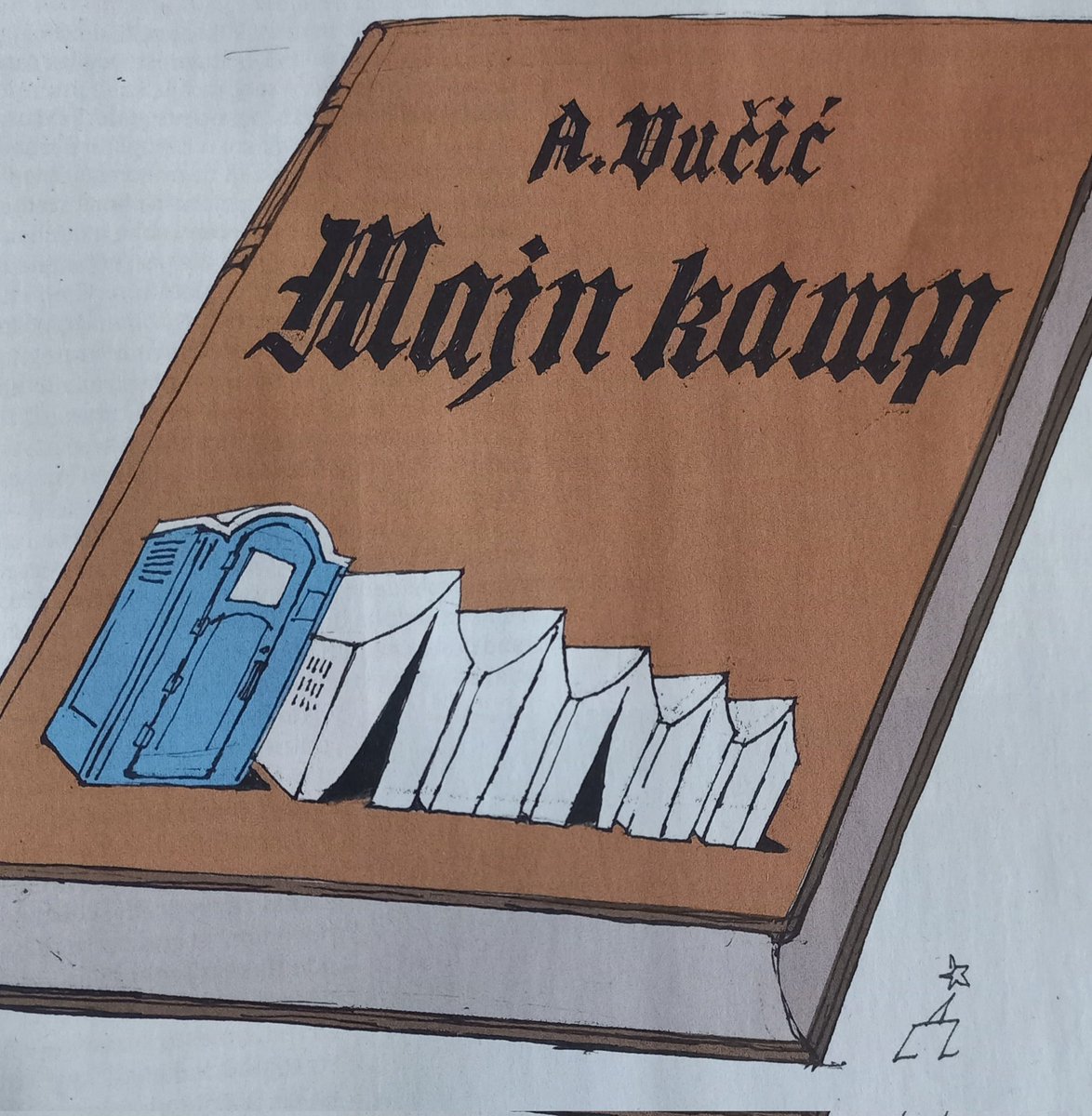 profesorkaVesna's tweet image. Da u današnjoj gužvi ne propustite Petričića.