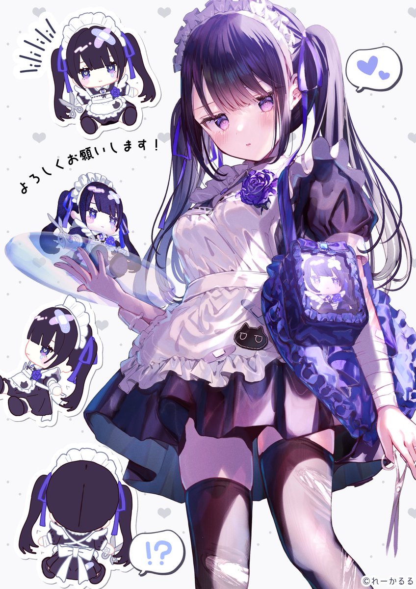 激レア イラストレーター るび様 グッズ 大量 まとめ売り 🐰れーかるる🍎ぬい予約受付中 (@kappe_reeka) / Posts / X