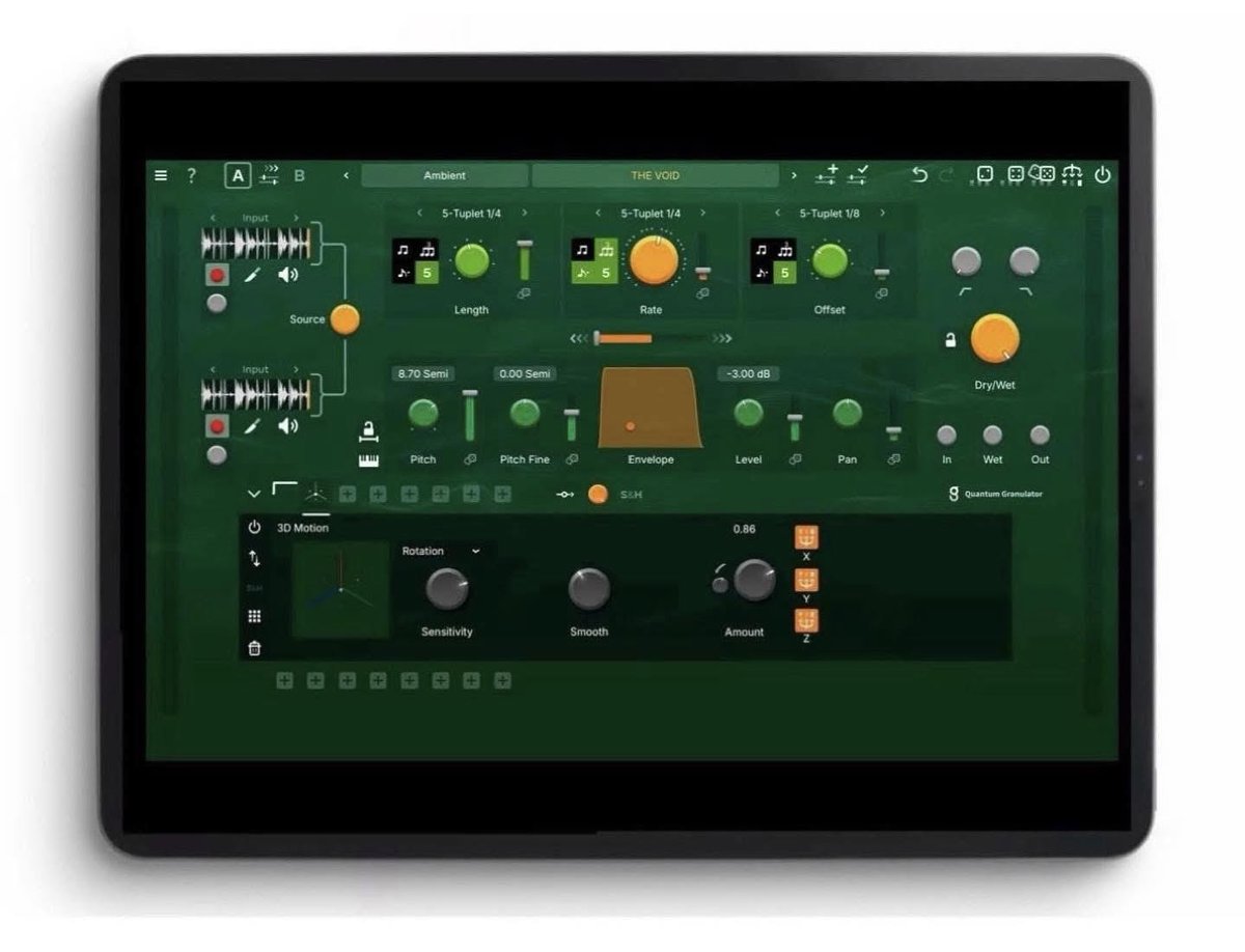 🚨Plugin Sale🚨 <a href="/gsdsp_plugins/">GS DSP</a> has placed ‘GSDSP Quantum Granulator’ on 30% Off discount until TOMORROW!! Get this deal now in the App Store!!

GSDSP Quantum Granulator: $14.99 -&gt; $9.99

apps.apple.com/us/app/gsdsp-q…