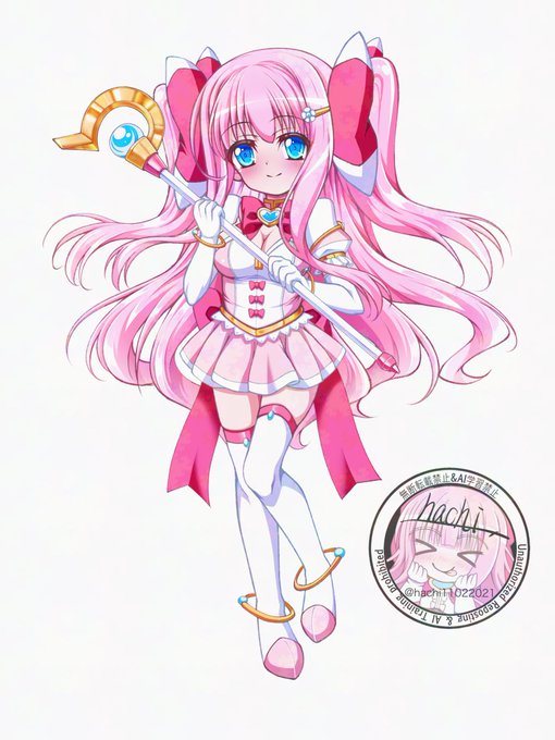 うちの子パステルピーチちゃん2枚!
 #今月描いた絵を晒そう 