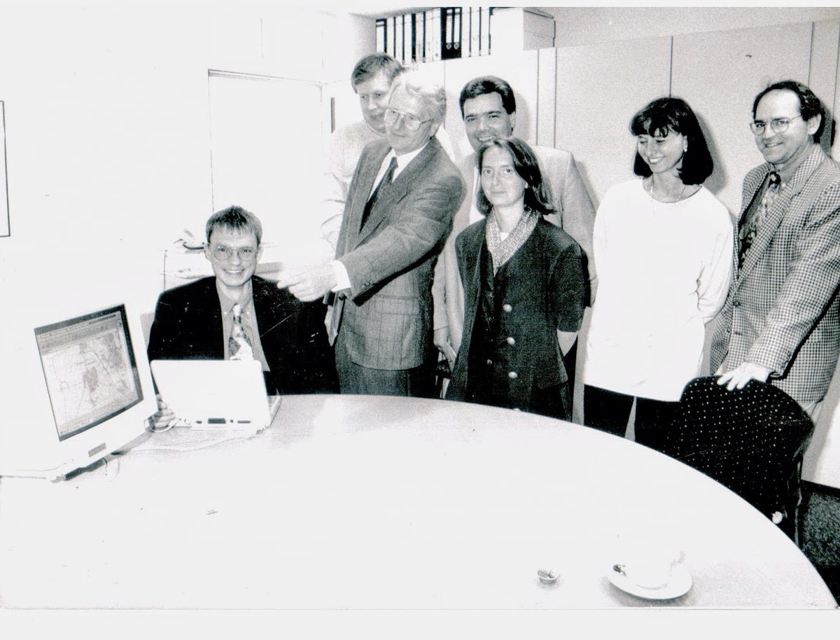 rgerhards's tweet image. #ThrowbackFriday: May &apos;96—launching Erftstadt&apos;s first website (I built/hosted it). Press frenzy, WDR TV crew, handshakes with the Stadtdirektor. Dial-up dreams: Interactive maps for citizens worldwide.

Your launch &apos;wow&apos; moment? 

#WebHistory 1/4