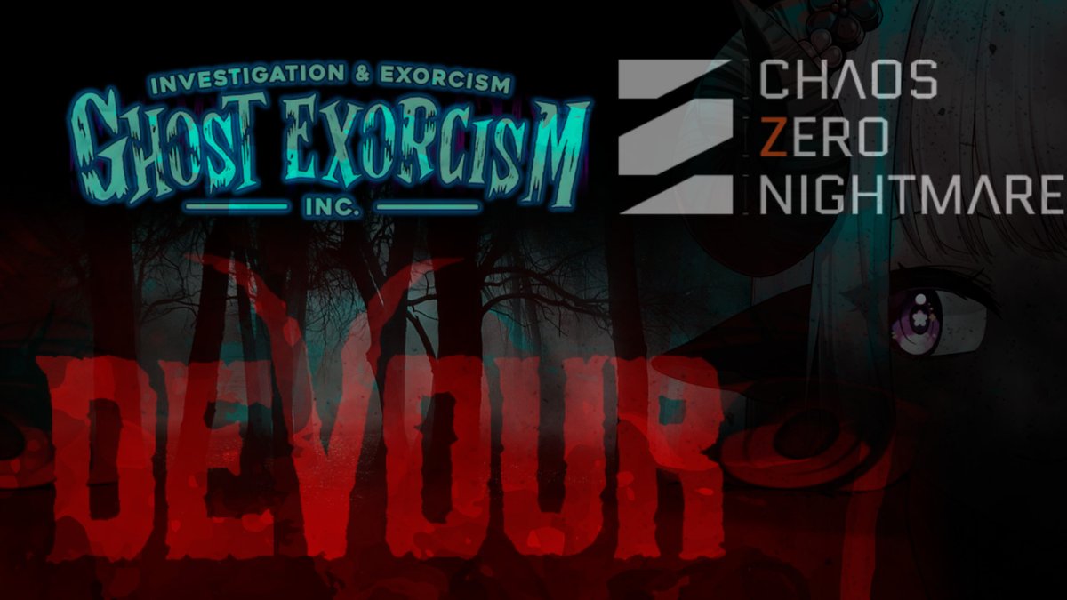 Happy Halloween!!! Big night of gaming! Will be checking out Chaos Zero Nightmare to begin with then jumping into Devour and Ghost Exorcism Inc! Live over on both Youtube and Twitch hope to spook you there!!!