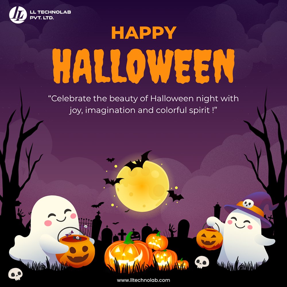 ll_technolab's tweet image. Wishing you a night full of frights, a bag full of delights, and a heart full of spooky joy. Let the ghostly fun begin! May your Halloween be frightfully fabulous.🍬

Happy Halloween! 🎃
.
.
#Halloween2025 #SpookyVibes #FestiveVibes #HappyHalloween