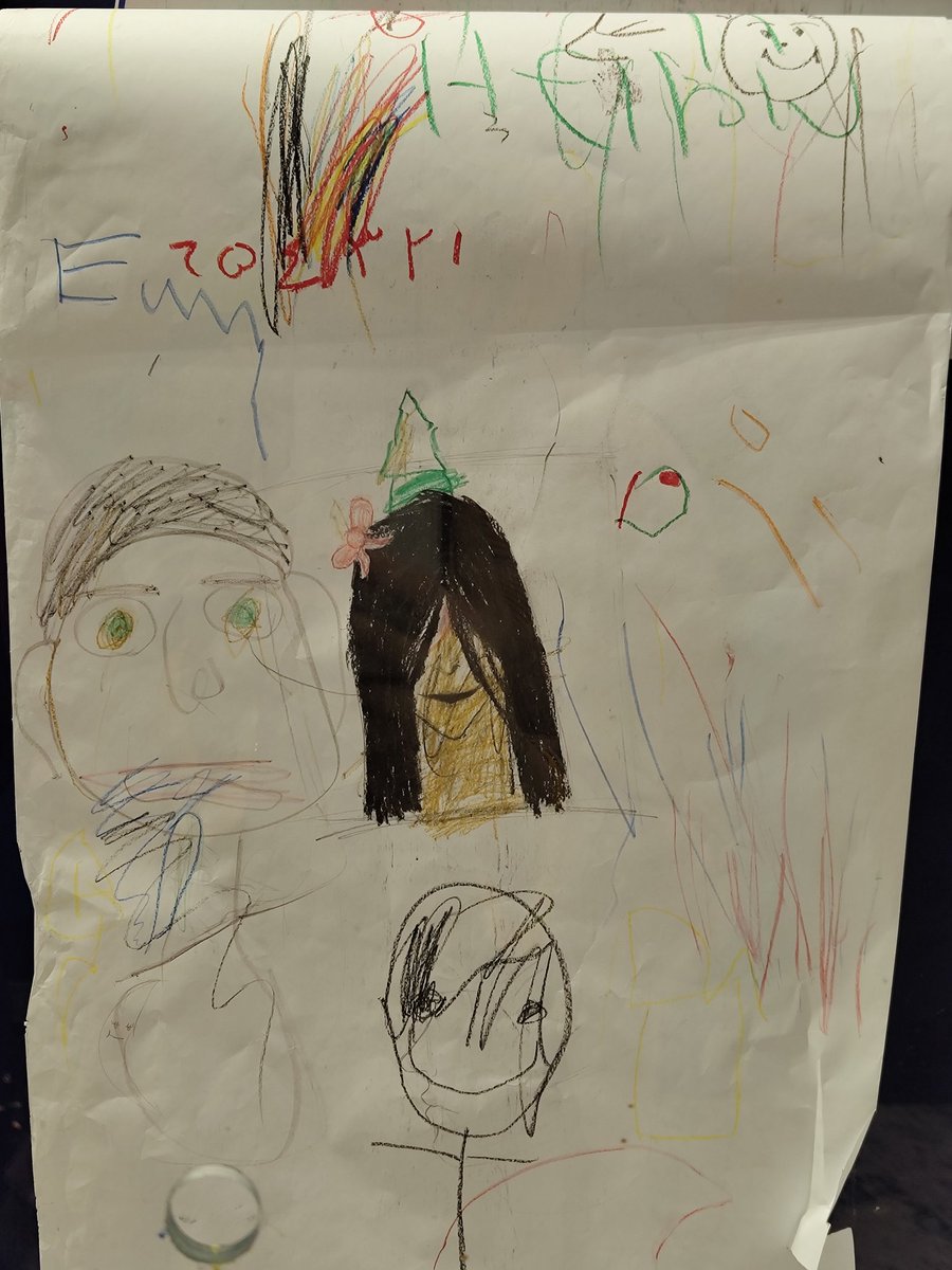 Paradox_Aurora's tweet image. ارن یاگر در نقاشی کودکان😹