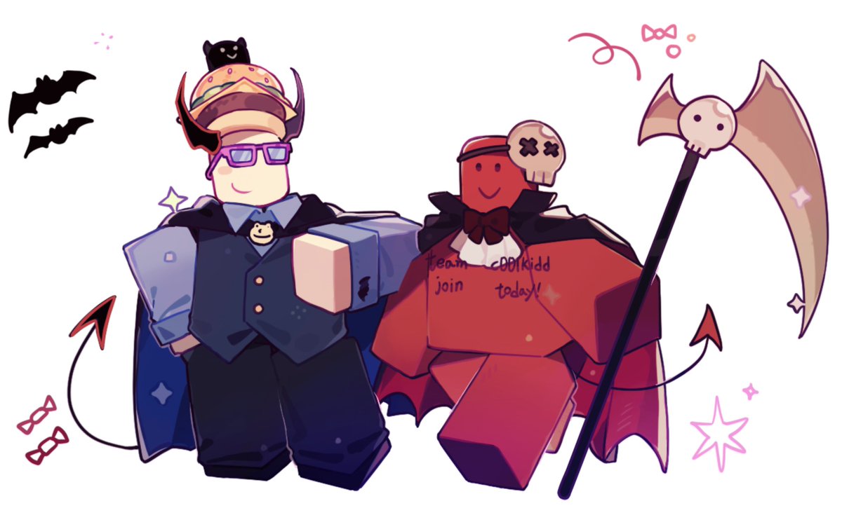 bread_www1's tweet image. #robloxart #007n7 #C00LKIDD