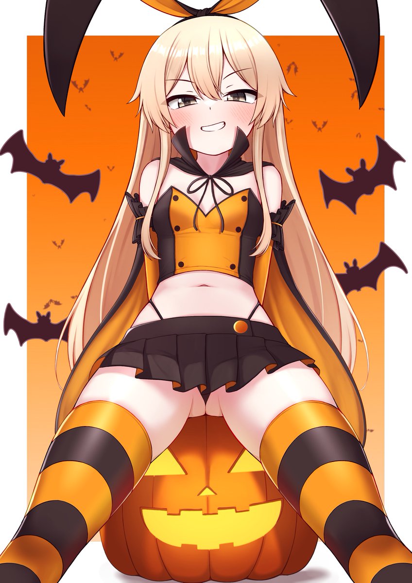 去年のものですが HappyHalloween～🦇🎃 