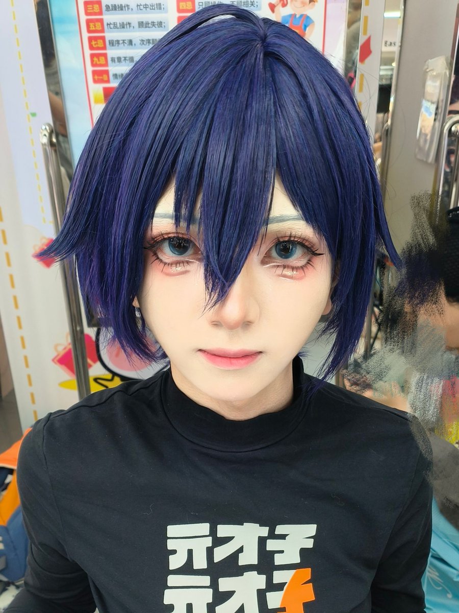 妆娘拍的证件照，今天是麦片姐