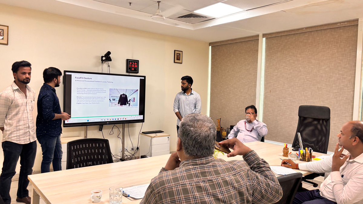 The Incubation Selection Committee meeting was held at AIC, Mahamana Banaras Hindu University Innovation &amp; Entrepreneurship, IM, BHU on 7th October, 2025 at 11.00 am.