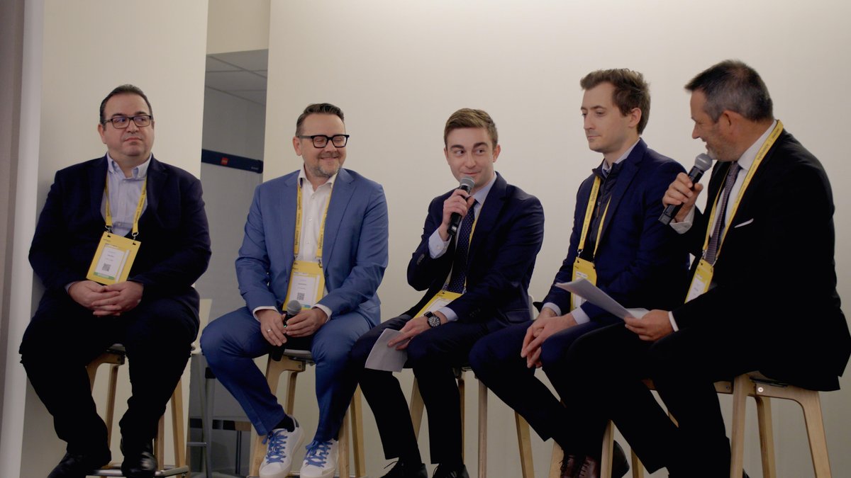 RVmagnetics's tweet image. 🇫🇷 Wrapping up an inspiring #EuropeanDefenceWeek 2025!
Proud to represent #RVmagnetics, RVactuators &amp;amp; NATO DIANA Phase 2 cohort in Paris.
🎤 Vladimir Marhefka joined the panel &amp;amp; pitched our sensing tech bridging civilian &amp;amp; defence.
Thanks @Bpifrance &amp;amp; 🇸🇰 SIEA team!
#DualUse