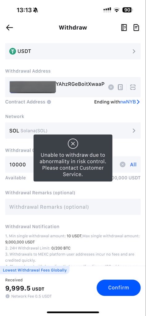 boredape119's tweet photo. @cecilia_hsueh @TheWhiteWhaleV2 @MEXC_Official You didn’t had this issue with him! You blocked many users if they are profitable. You are B book! Only you want yo get users Losers! My acolytes also on risk control! I cannot withdraw! I never used anything! I just using phone for trading, #mexc_scam https://t.co/NkDoev1v3k