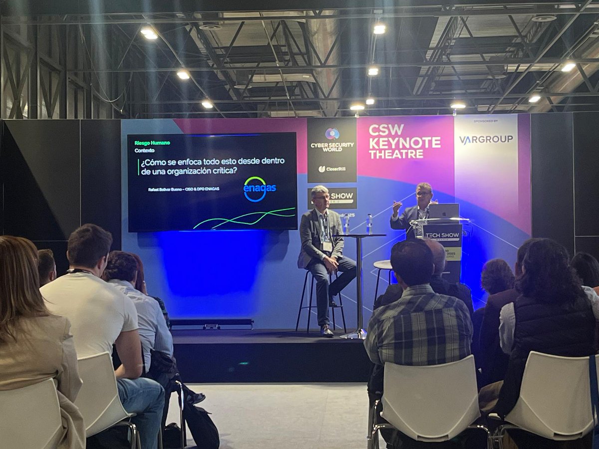 IconoTc's tweet image. 🔚 Ayer finalizamos el #TechShowMadrid2025
Un evento que nos dejó nuevas e interesantes ponencias y, sobre todo, la oportunidad de reconectar con compañeros del sector, de donde surgen ideas innovadoras de colaboración para seguir potenciando el #talento interno en las empresas.