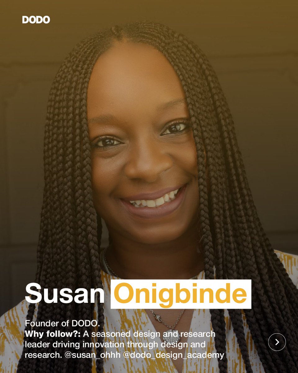 dodo_africa's tweet image. Tag every human-centered researcher who needs to save this.
#DDA #UXCourse #DesignLeaders #dododesign