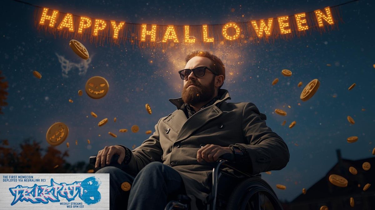 landscape_lola's tweet photo. #P8BCI wishes everyone a happy Halloween! What would be a better treat than for the price charts to explode today! https://t.co/iNjeoI1OIN