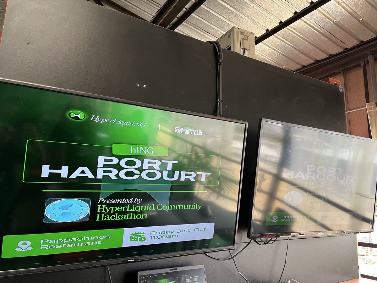 hyperliquidNGx's tweet image. Port Harcourt will be fun