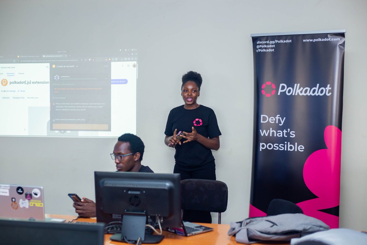 web3_muk's tweet image. From networking to new ideas, this Polkadot weekend was pure innovation wrapped in community spirit!
@kidaeldon @KamalaImmac @JohnsonMakmot @kratist0s @PolkadotAfrica @Polkadot