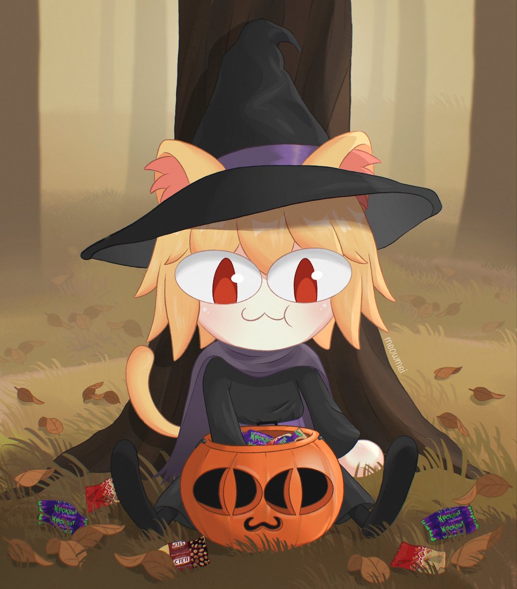 meowmei_'s tweet image. Happy Necoween everynyan!
#NecoArc
