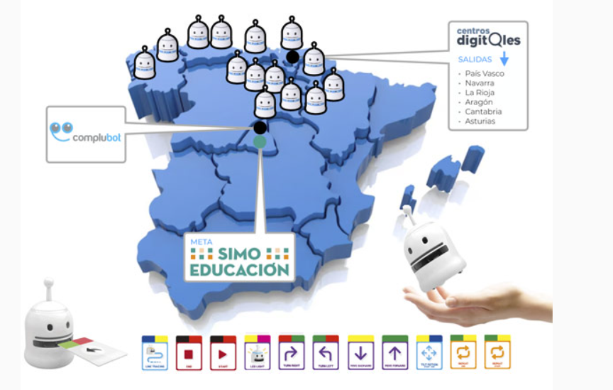 CentrosDigitale's tweet image. #SIMOEDUCACIÓN2025
Gracias a todas las personas que pasasteis por el stand @Complubot Compartimos ideas, experiencias y dudas #LenguajesProgramación #RobóticaEducativa
🤖Soluciones innovadoras  desde #Infantil a #Bachillerato

¡Seguimos en contacto!