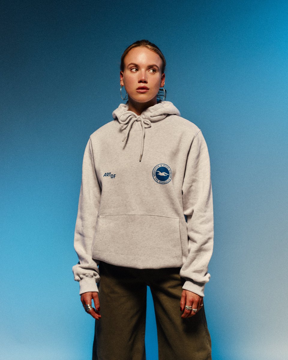 ART OF x <a href="/OfficialBHAFC/">Brighton & Hove Albion</a> 

Introducing the Heritage Collection. Staples to see you through those cold months on the concourse, rooted in the heritage built on the South Coast.

Available now, link below.

#BHAFC
