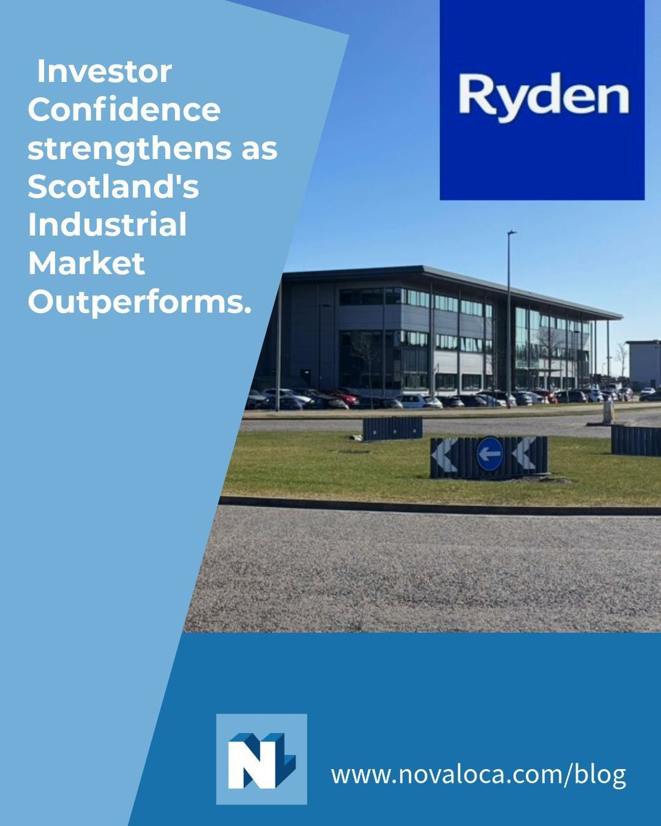 Scotland’s industrial sector is quietly booming. The latest article from <a href="/RydenNews/">Ryden News</a> looks at how investor confidence is climbing, supply remains constrained and occupiers are paying up for the right space: buff.ly/w6AnOL5