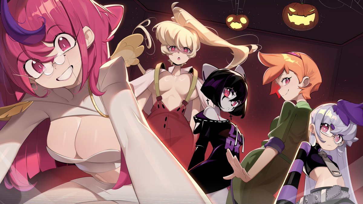 FreakedFleapit's tweet image. this halloween our ladies of the fleapit are cosplaying as... each other

come and give em lots of love, wontcha?~