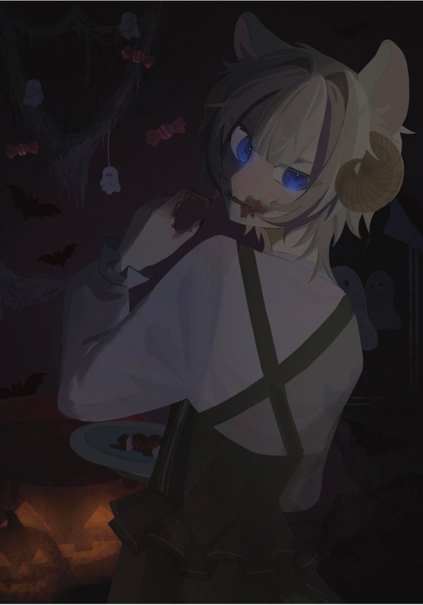 🍬🍫👻⸜𝑯𝒂𝒑𝒑𝒚 𝑯𝒂𝒍𝒍𝒐𝒘𝒆𝒆𝒏⸝🎃🍭🍩
　
꒷꒦꒷꒦꒷꒷꒦꒷꒦꒷꒷꒦꒷꒦꒷꒦꒷꒷꒦꒷꒦꒷꒷꒦꒷꒦꒷꒦꒷꒷꒦꒷꒦꒷

　　「あーあ、見られちゃった。」

꒷꒦꒷꒦꒷꒷꒦꒷꒦꒷꒷꒦꒷꒦꒷꒦꒷꒷꒦꒷꒦꒷꒷꒦꒷꒦꒷꒦꒷꒷꒦꒷꒦꒷

#tumi_to__
#1枚絵公開 
#ハロウィン2025