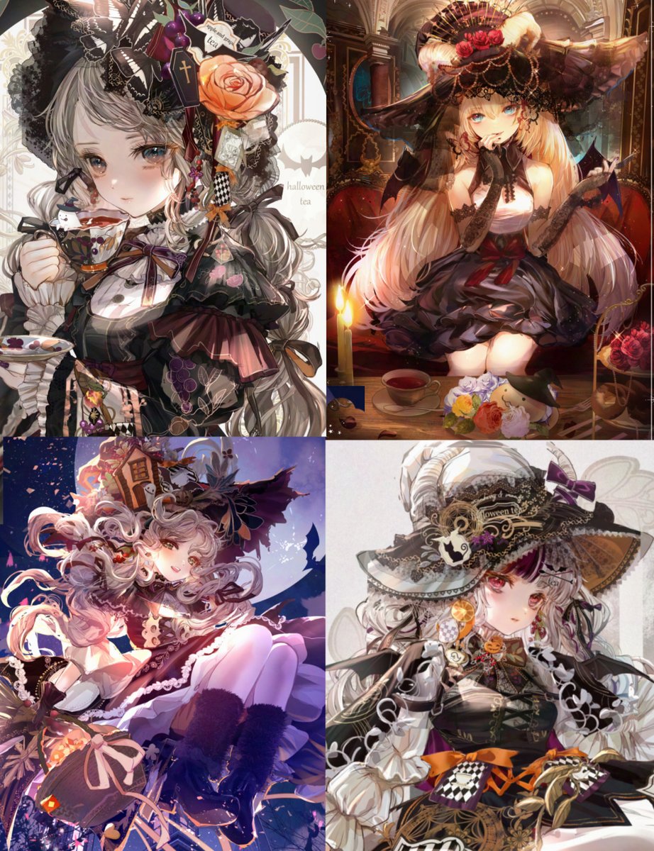 #秋を彩るSNS作品展示祭
これまで描いてきたハロウィンイラストのまとめです🎃#ハロウィン