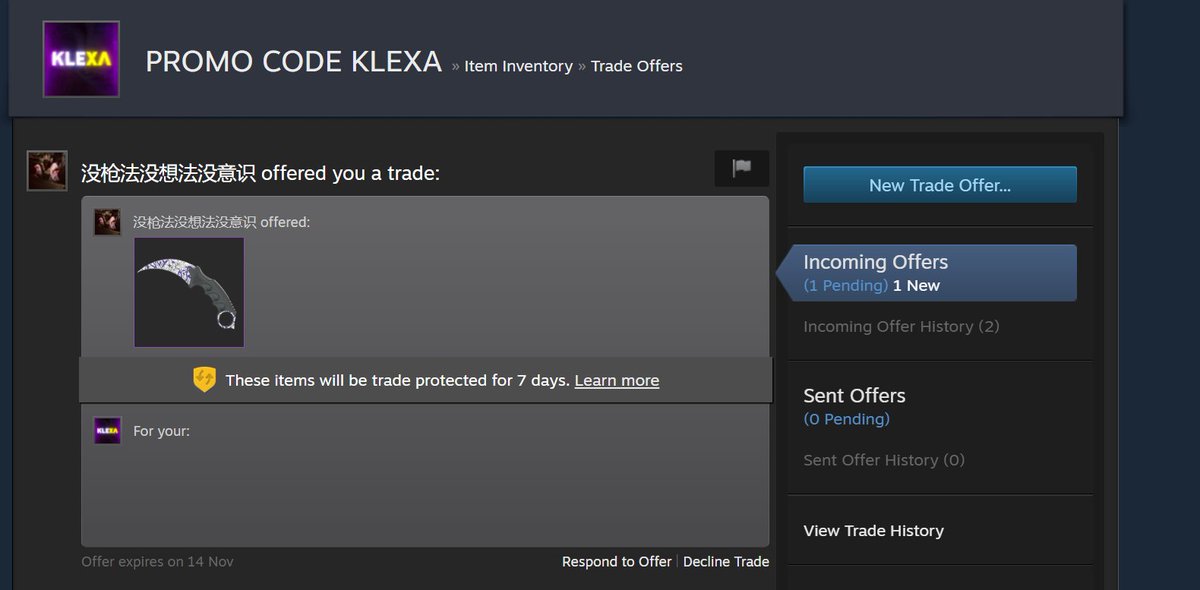 KlexaCS2's tweet image. Please do not return 😟