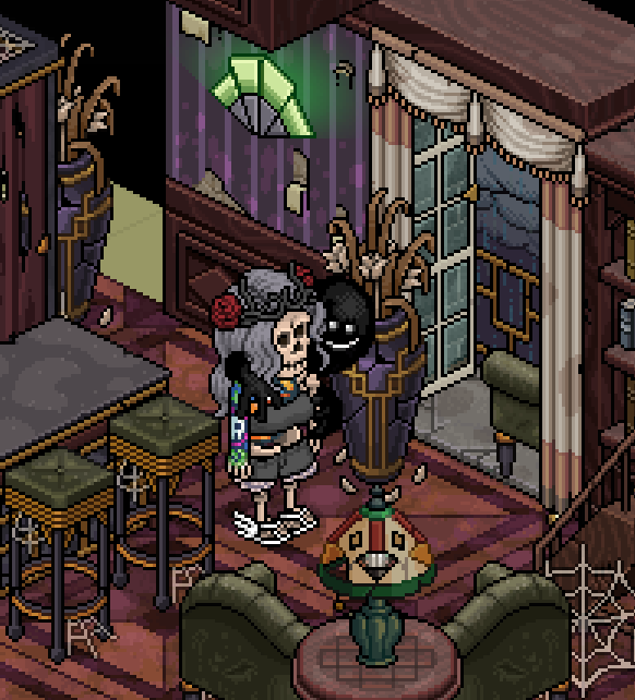 Mikojo_'s tweet photo. @Habbo love it! 🖤 https://t.co/GHWB5cmhMt